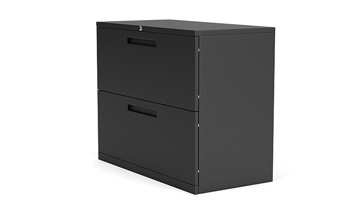 Novah 2 Drawer File Cabinet Eq3, White Lacquer File Cabinet Ikea