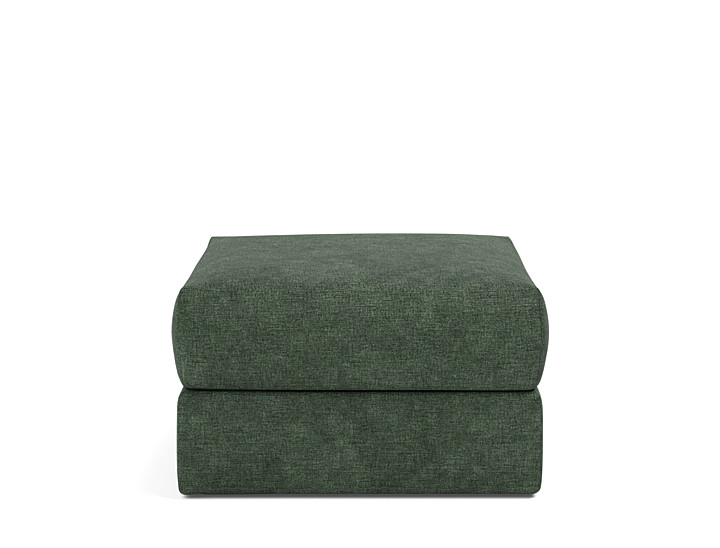 Taburet otoman cu depozitare Cornila 75x75cm, tesatura la alegere