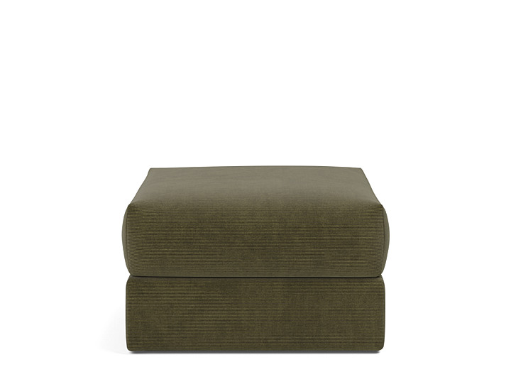 Taburet otoman cu depozitare Cornila 75x75cm, tesatura la alegere