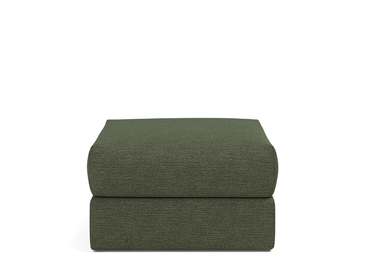 Taburet otoman cu depozitare Cornila 75x75cm, tesatura la alegere