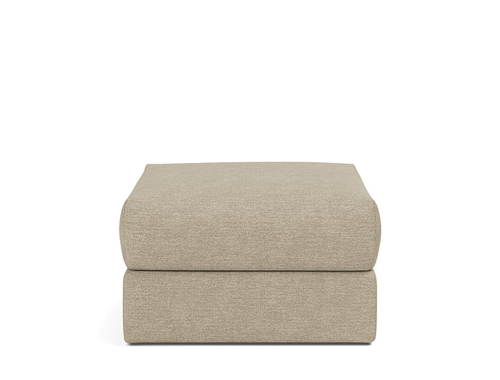 Taburet otoman cu depozitare Cornila 75x75cm, tesatura la alegere