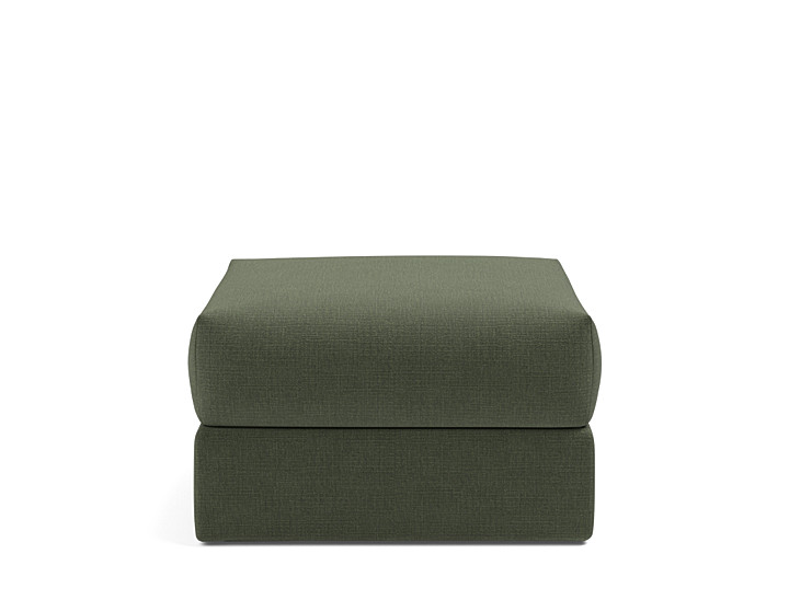 Taburet otoman cu depozitare Cornila 75x75cm, tesatura la alegere