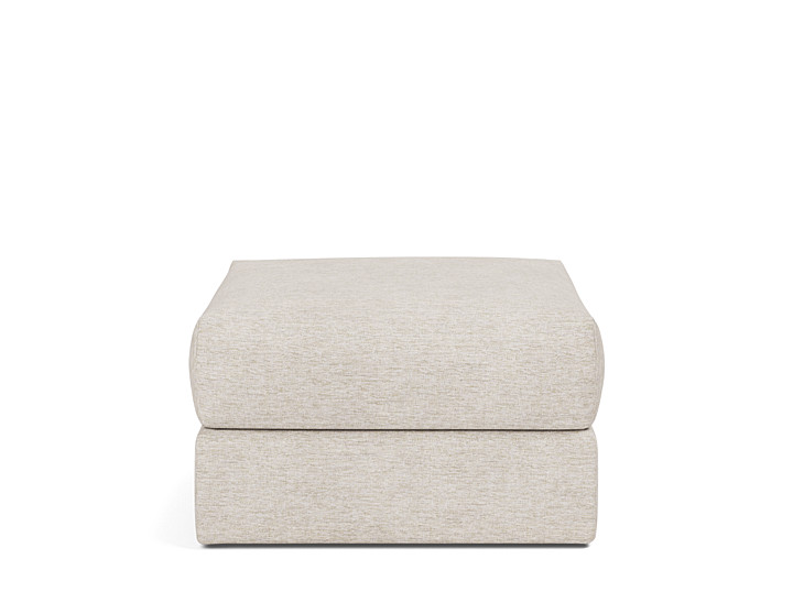 Taburet otoman cu depozitare Cornila 75x75cm, tesatura la alegere