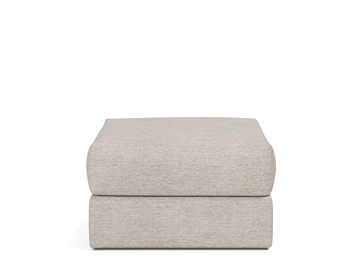 Taburet otoman cu depozitare Cornila 75x75cm, tesatura la alegere