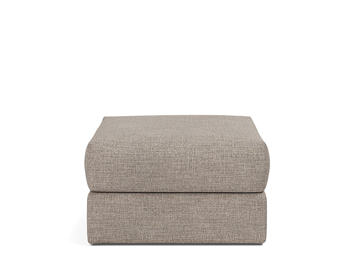 Taburet otoman cu depozitare Cornila 75x75cm, tesatura la alegere