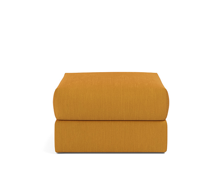 Taburet otoman cu depozitare Cornila 75x75cm, tesatura la alegere