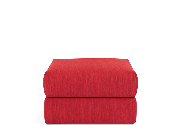 Taburet otoman cu depozitare Cornila 75x75cm, tesatura la alegere