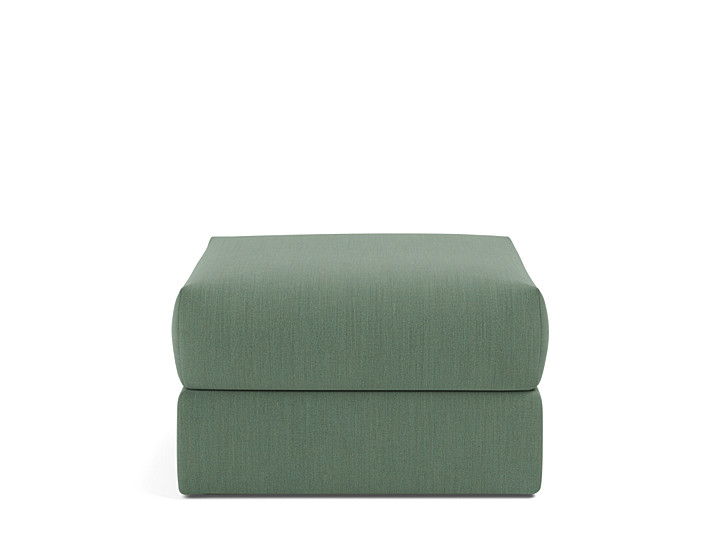 Taburet otoman cu depozitare Cornila 75x75cm, tesatura la alegere