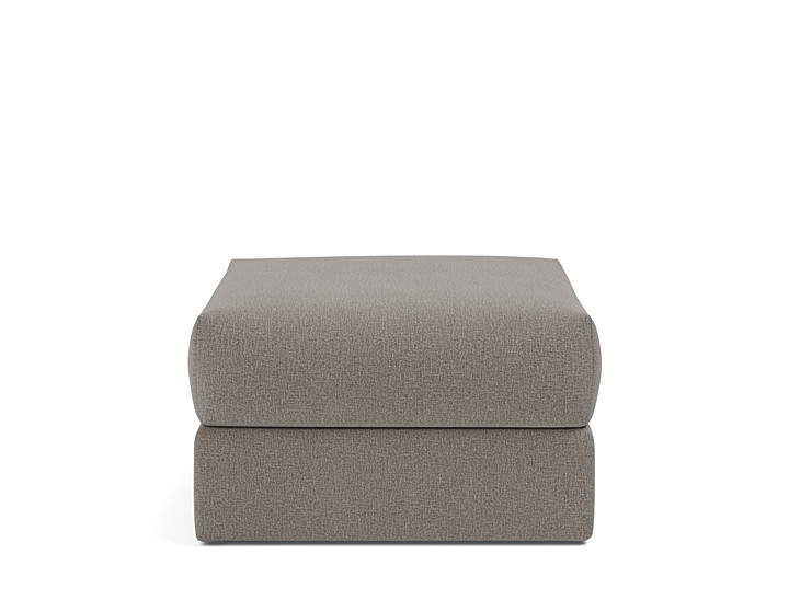 Taburet otoman cu depozitare Cornila 75x75cm, tesatura la alegere