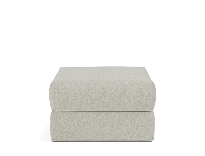 Taburet otoman cu depozitare Cornila 75x75cm, tesatura la alegere