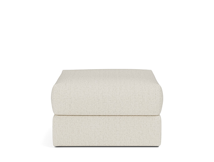 Taburet otoman cu depozitare Cornila 75x75cm, tesatura la alegere