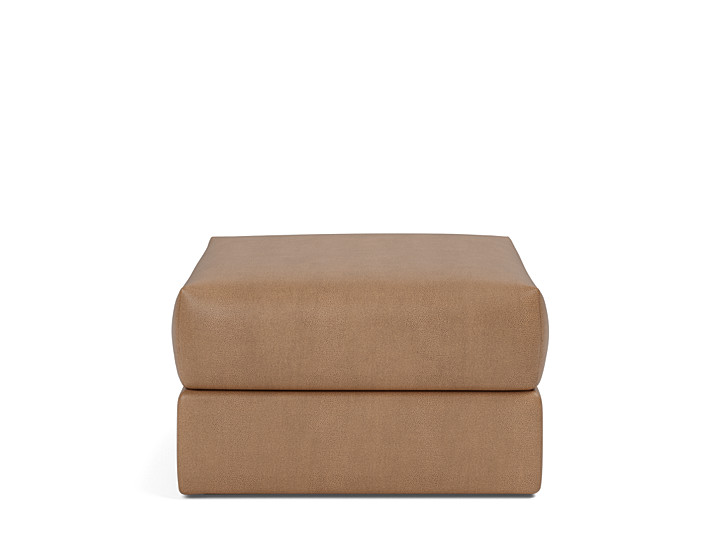 Taburet otoman cu depozitare Cornila 75x75cm, tesatura la alegere