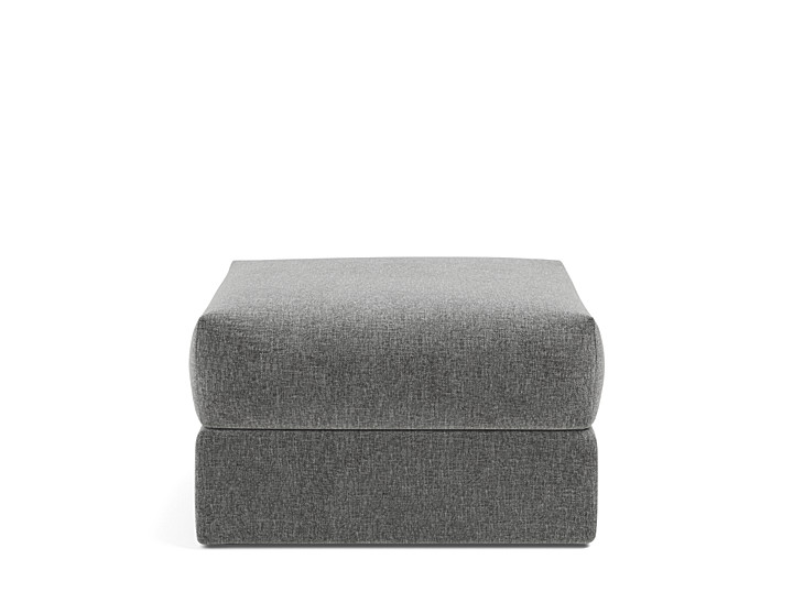 Taburet otoman cu depozitare Cornila 75x75cm, tesatura la alegere