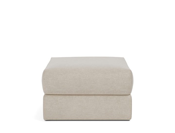 Taburet otoman cu depozitare Cornila 75x75cm, tesatura la alegere