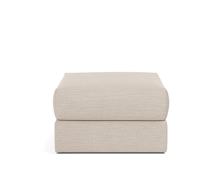 Taburet otoman cu depozitare Cornila 75x75cm, tesatura la alegere