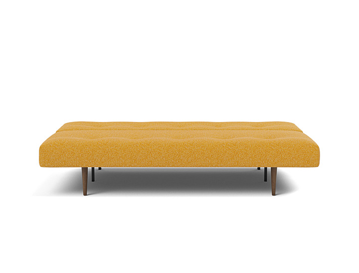 Canapea extensibila Recast Dark Styletto Bouclé Ochre 140x200 cm