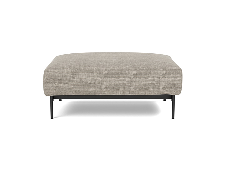 Taburet otoman Malloy Kenya Gravel 75x100 cm
