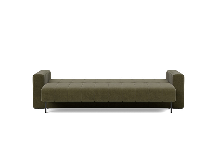 Canapea extensibila cu brate, Akello, 140x200 cm, tesatura la alegere