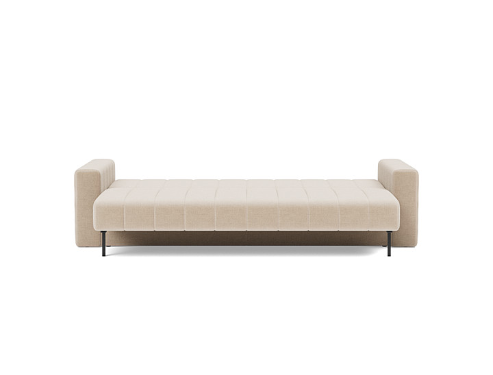Canapea extensibila cu brate, Akello, 140x200 cm, tesatura la alegere