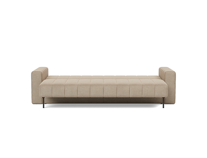 Canapea extensibila cu brate, Akello, 140x200 cm, tesatura la alegere