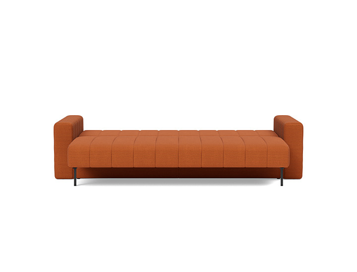 Canapea extensibila cu brate, Akello, 140x200 cm, tesatura la alegere