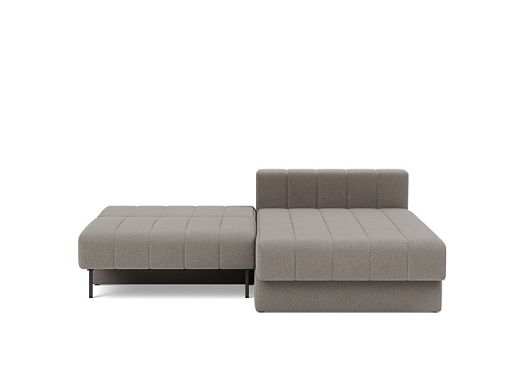 Canapea extensibila cu sezlong, Akello, 187x200 cm, tesatura la alegere