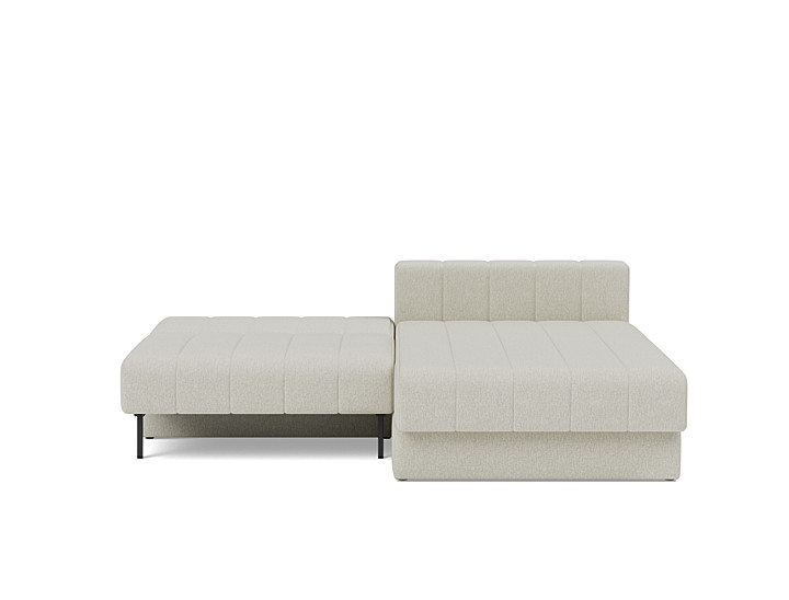 Canapea extensibila cu sezlong, Akello, 187x200 cm, tesatura la alegere