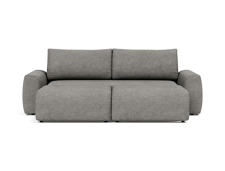 Canapea extensibila Norum cu brate masive 145x200cm, tesatura la alegere