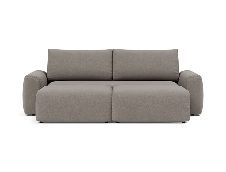 Canapea extensibila Norum cu brate masive 145x200cm, tesatura la alegere