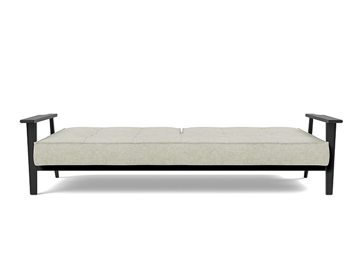 Canapea extensibila Splitback Frej Oak 115x210cm, tesatura la alegere
