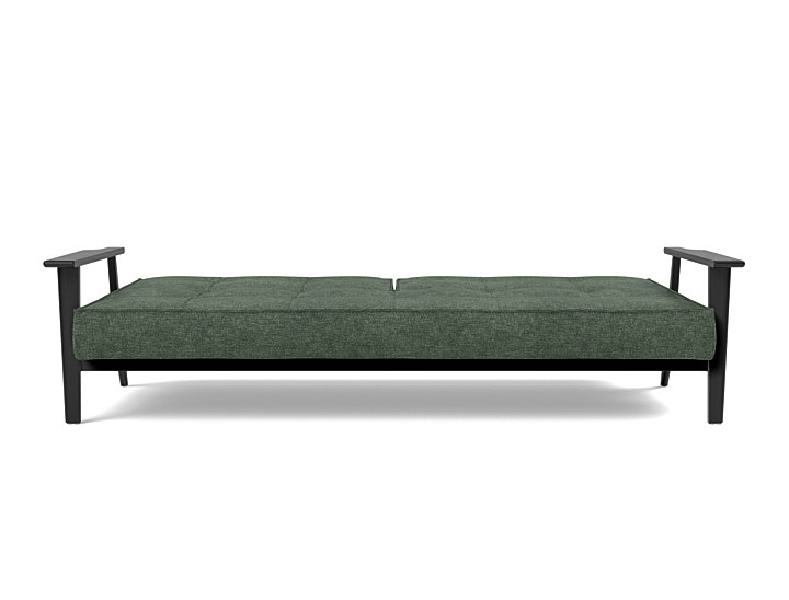 Canapea extensibila Splitback Frej Oak 115x210cm, tesatura la alegere