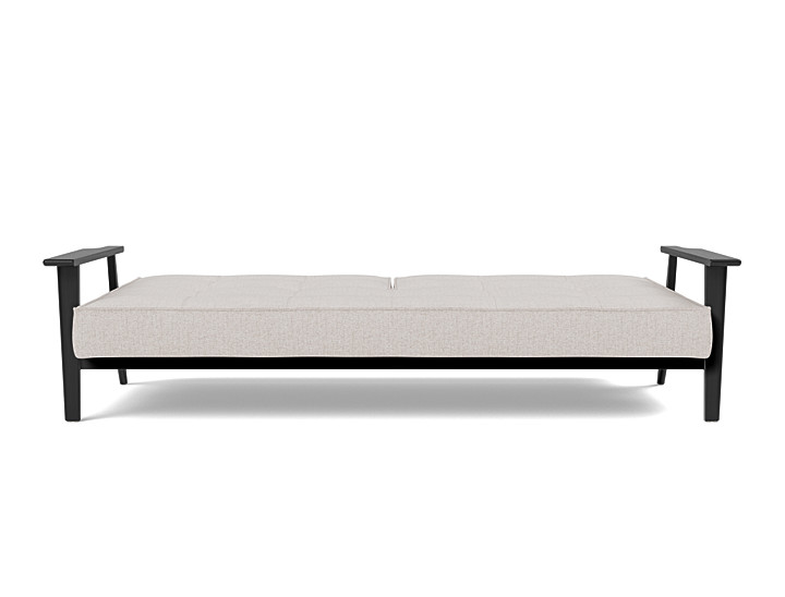 Canapea extensibila Splitback Frej Oak 115x210cm, tesatura la alegere