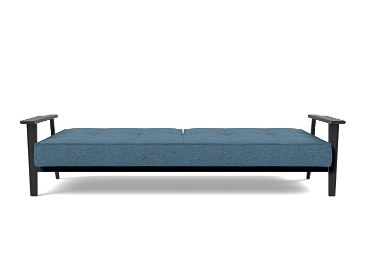 Canapea extensibila Splitback Frej Oak 115x210cm, tesatura la alegere