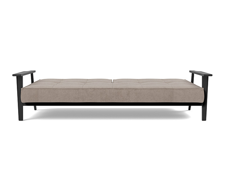 Canapea extensibila Splitback Frej Oak 115x210cm, tesatura la alegere