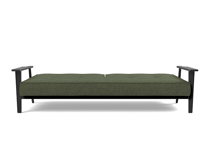 Canapea extensibila Splitback Frej Oak 115x210cm, tesatura la alegere