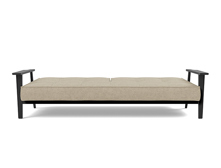 Canapea extensibila Splitback Frej Oak 115x210cm, tesatura la alegere