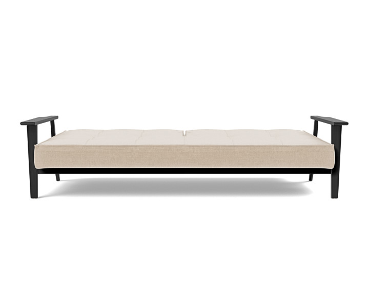 Canapea extensibila Splitback Frej Oak 115x210cm, tesatura la alegere