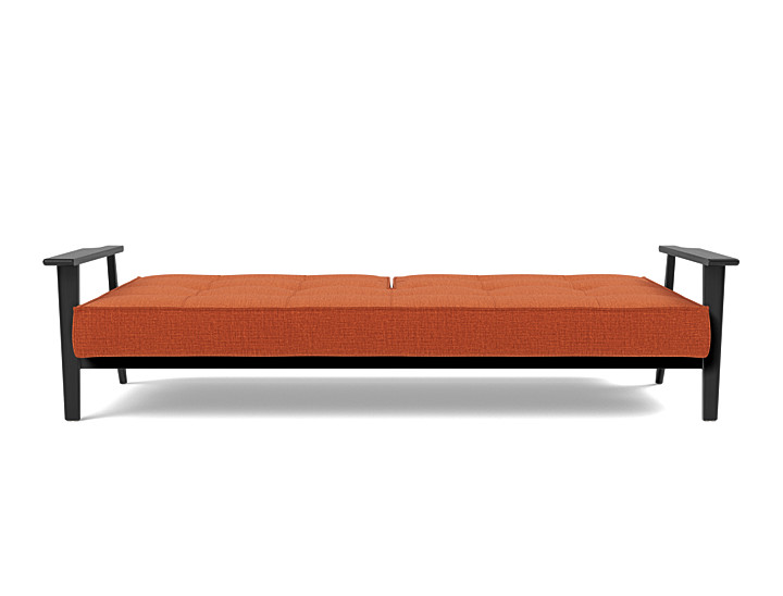 Canapea extensibila Splitback Frej Oak 115x210cm, tesatura la alegere