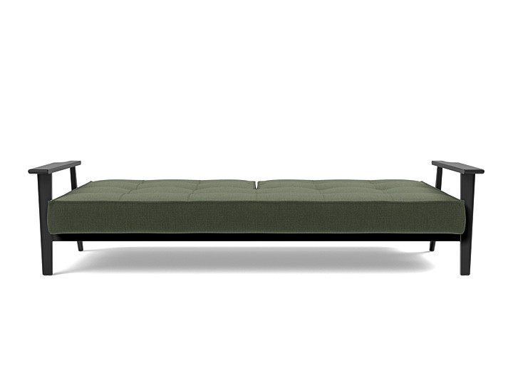 Canapea extensibila Splitback Frej Oak 115x210cm, tesatura la alegere