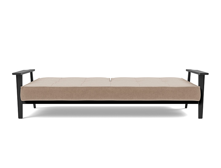 Canapea extensibila Splitback Frej Oak 115x210cm, tesatura la alegere