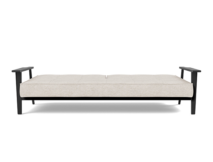 Canapea extensibila Splitback Frej Oak 115x210cm, tesatura la alegere