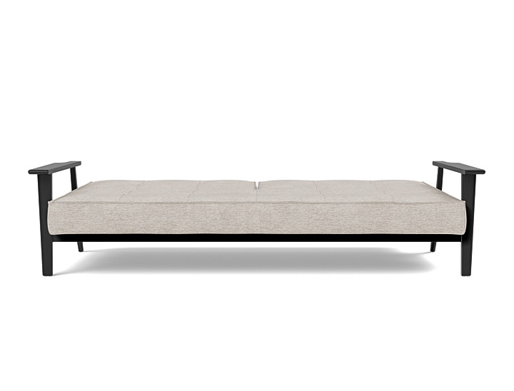 Canapea extensibila Splitback Frej Oak 115x210cm, tesatura la alegere