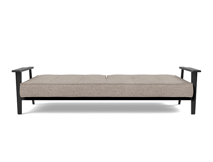 Canapea extensibila Splitback Frej Oak 115x210cm, tesatura la alegere