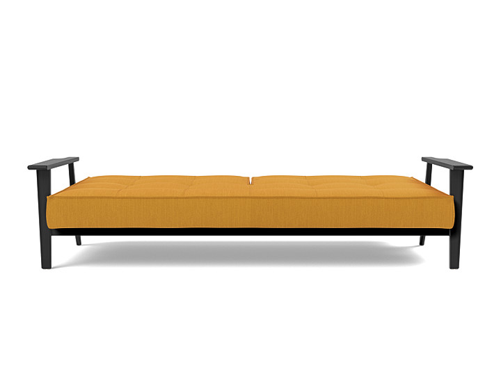 Canapea extensibila Splitback Frej Oak Elegance Burned Curry 115x210cm