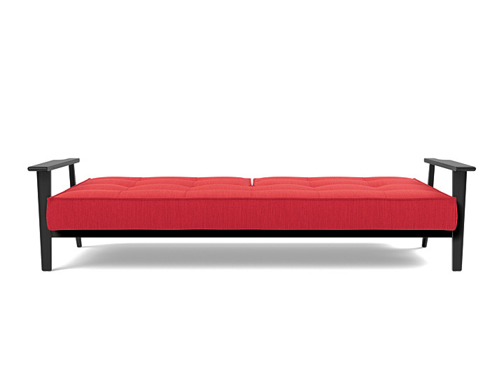 Canapea extensibila Splitback Frej Oak 115x210cm, tesatura la alegere