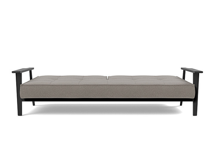 Canapea extensibila Splitback Frej Oak Mixed Dance Grey  115x210cm