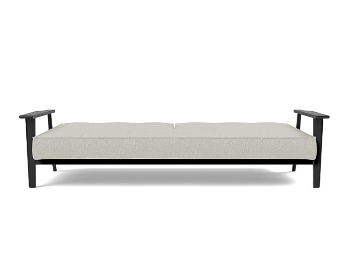 Canapea extensibila Splitback Frej Oak 115x210cm, tesatura la alegere