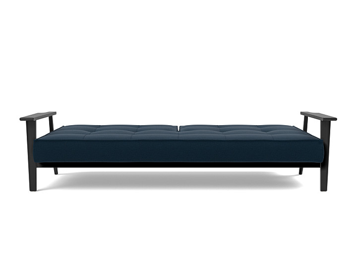 Canapea extensibila Splitback Frej Oak 115x210cm, tesatura la alegere