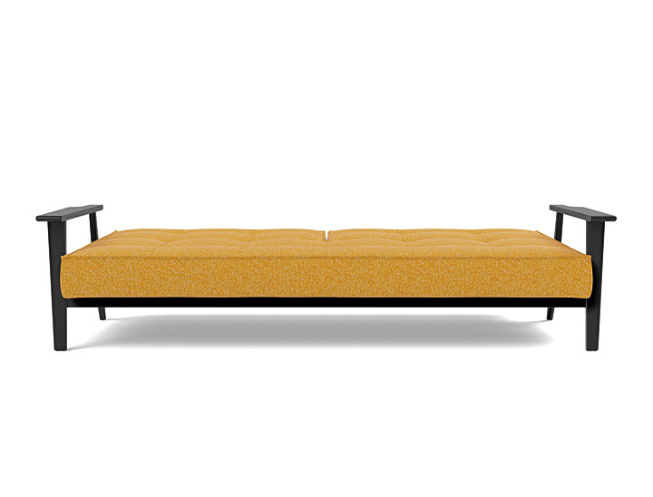 Canapea extensibila Splitback Frej Oak 115x210cm, tesatura la alegere