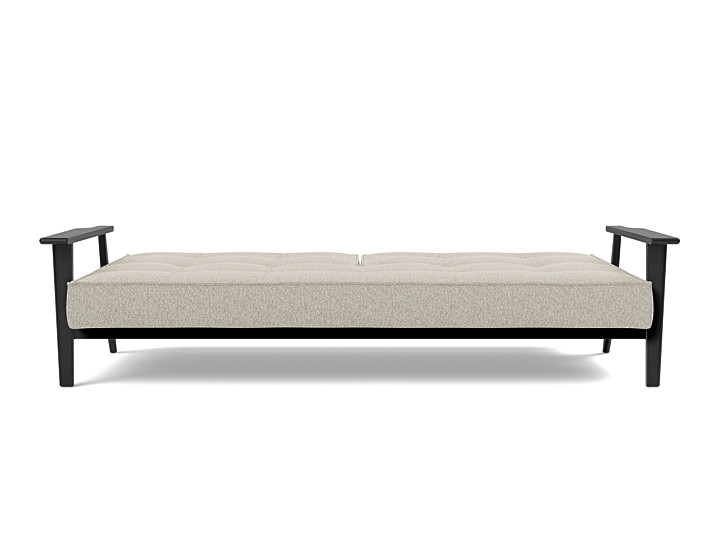 Canapea extensibila Splitback Frej Oak 115x210cm, tesatura la alegere